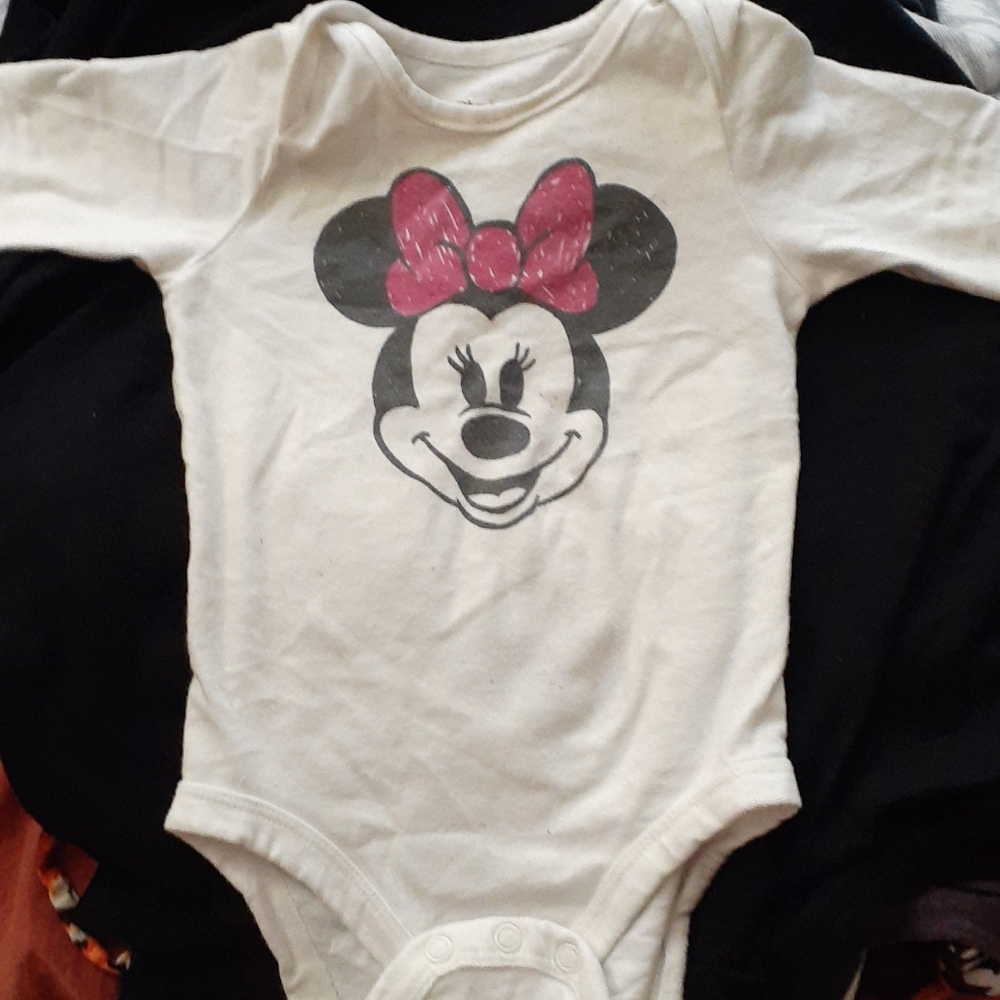 Disney minnie mouse baby onesie